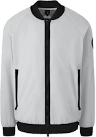 Canada Goose SS23 Faber Colorblock Baseball Collar Zip Jacket Silver Birch Mens. 2441MB-200 Canada Goose SS23 Faber Colorblock Baseball Collar Zip Jacket Silver Birch Mens. 2441MB-200