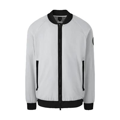 Canada Goose SS23 Faber Colorblock Baseball Collar Zip Jacket Silver Birch Mens. 2441MB-200