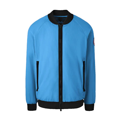 Canada Goose SS23 Faber Colorblock Bomber Jacket Men’s Light Blue 2441M1-265