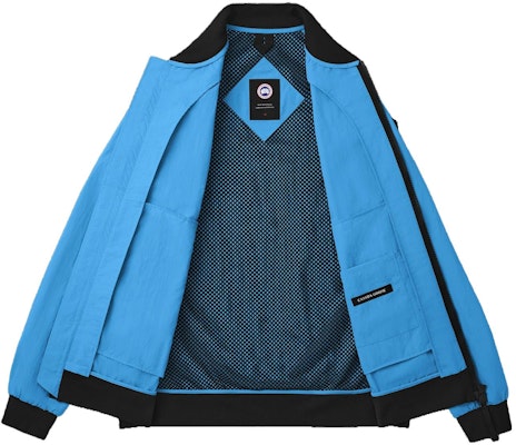 カナダグース SS23 ファーバー カラーブロック ボンバージャケット メンズ ライトブルー 2441M1-265 Lookbook カナダグース SS23 ファーバー カラーブロック ボンバージャケット メンズ ライトブルー 2441M1-265