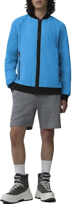 カナダグース SS23 ファーバー カラーブロック ボンバージャケット メンズ ライトブルー 2441M1-265 Shop カナダグース SS23 ファーバー カラーブロック ボンバージャケット メンズ ライトブルー 2441M1-265