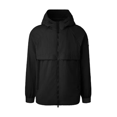 Canada Goose SS23 Faber Solid Zip Hoodie Jacket Black 2440MB-61