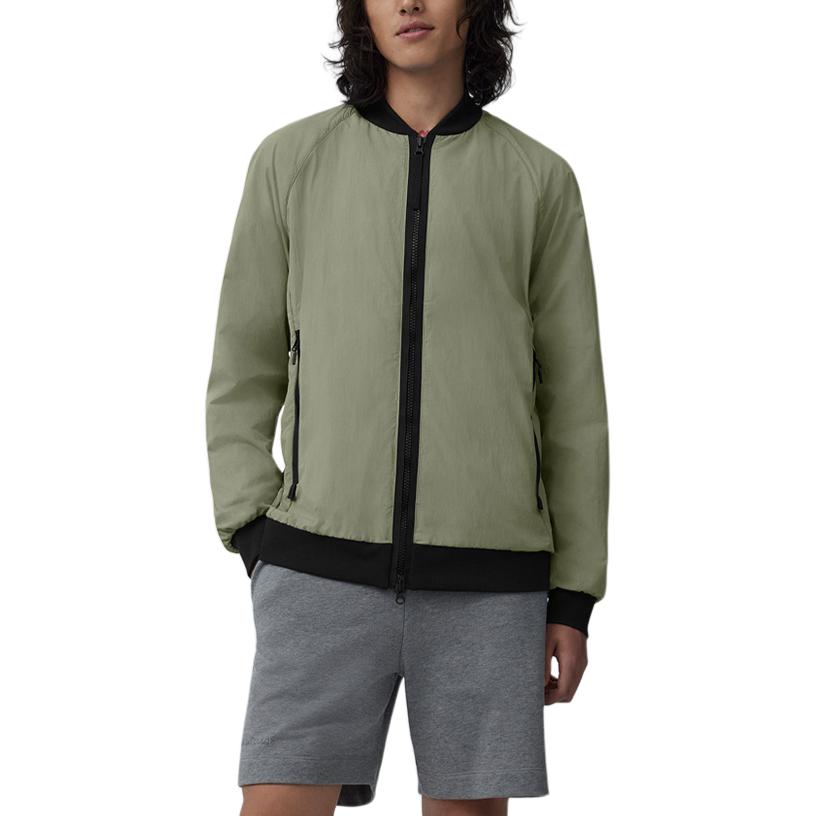 Canada Goose SS23 Faber Windproof Waterproof Flight Jacket Cedar Green 2441M-1481