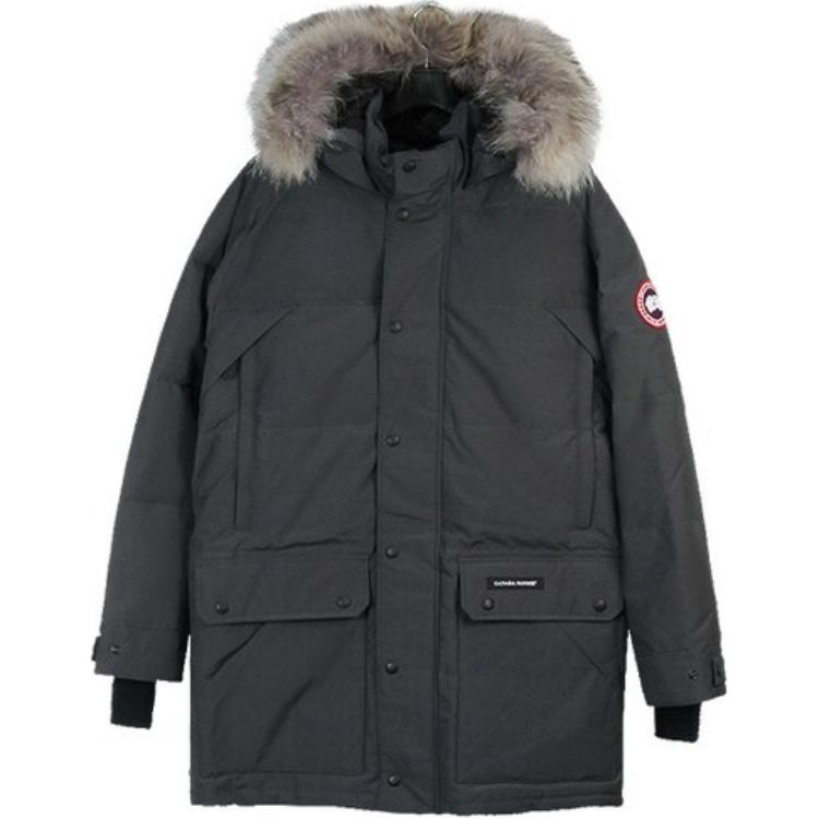 Canada Goose SS23 Graphite Full-Zip Hoodie Jacket 2580M-GRAPHITE