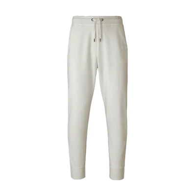 Canada Goose SS23 HUMANATURE White Jogger Pants with Drawstring Waist. 7402M2H-99