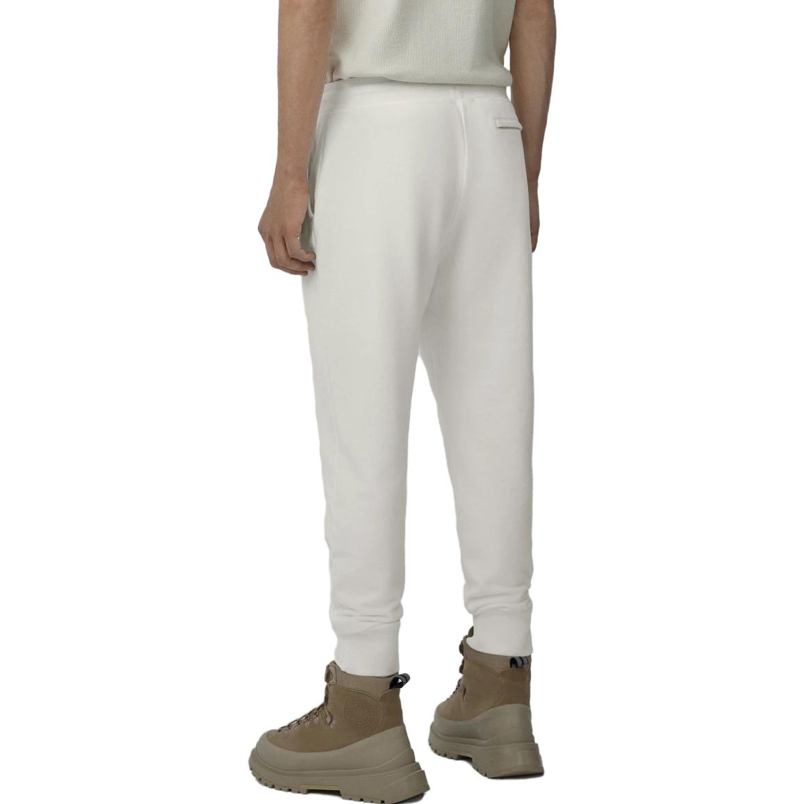 Purchase カナダグース SS23 ヒューマンネイチャー ドローストリング付きホワイトジョガーパンツ 7402M2H-99