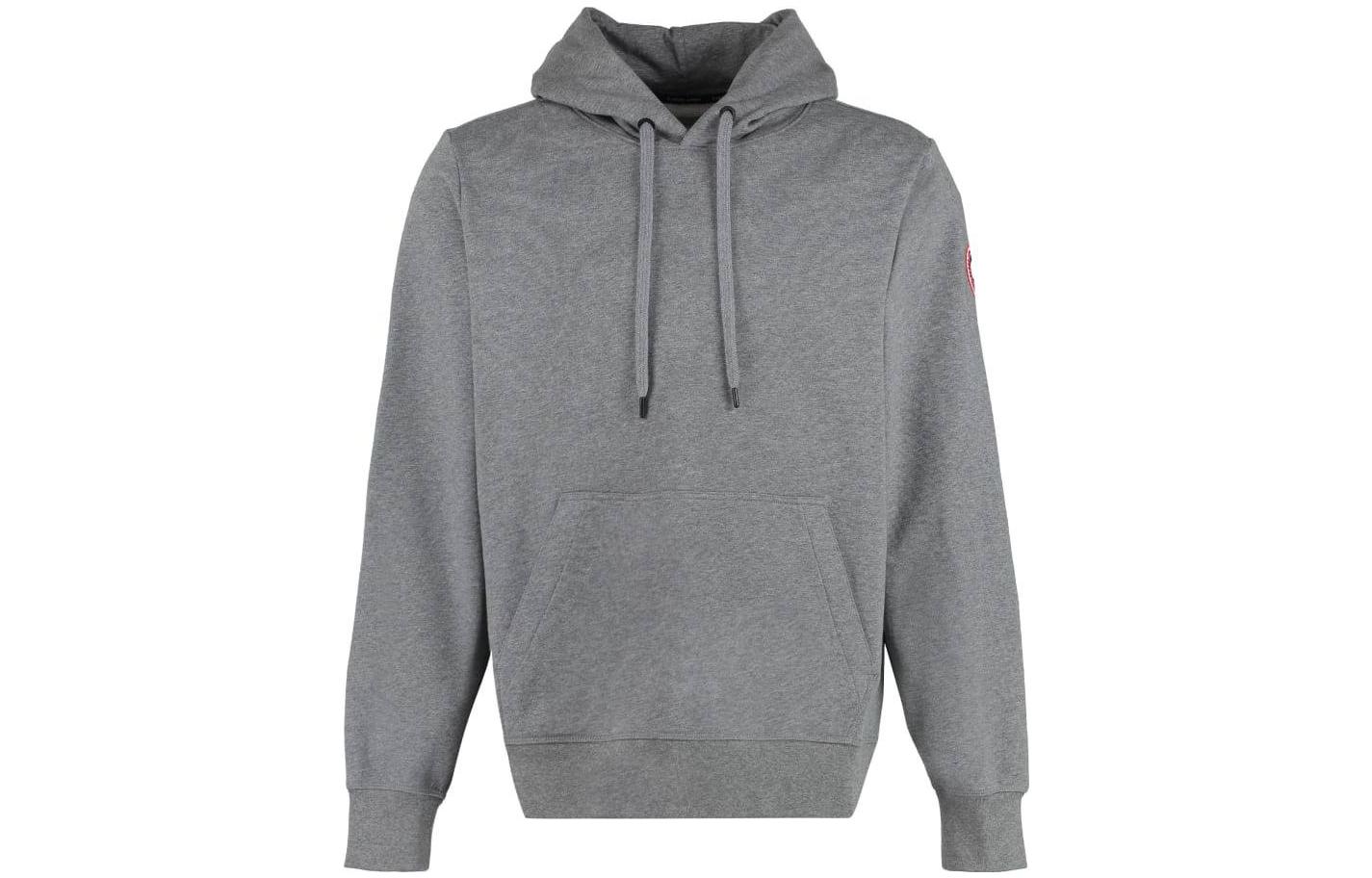 Canada Goose SS23 Muskoka Solid Pullover Hoodie Grey Mens CG7403-M45717