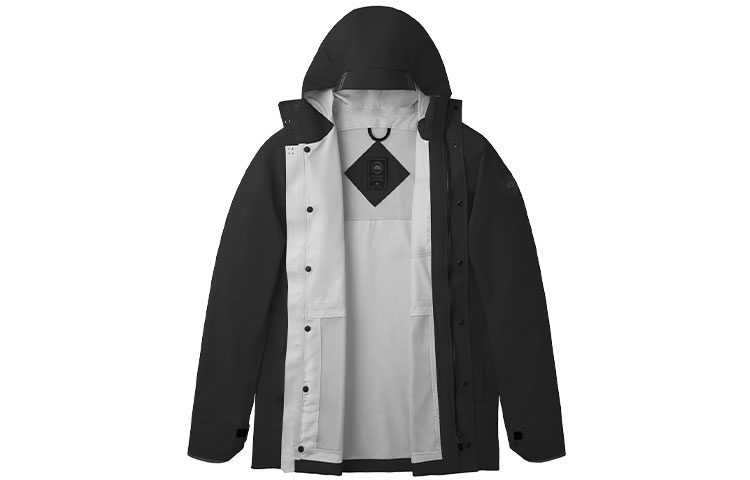 Canada Goose SS23 Solid Pocket Hooded Jacket  Black. 5608MB-61 圖 3