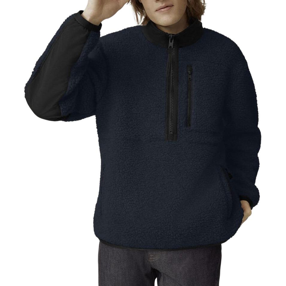 Canada Goose SS23 Solid Pullover Zip Jacket Navy Blue 7053M1-461 圖 3