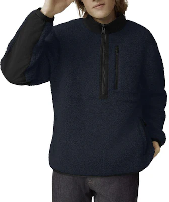 加拿大鹅 SS23 海军蓝纯色拉链套头夹克 7053M1-461 Lookbook 加拿大鹅 SS23 海军蓝纯色拉链套头夹克 7053M1-461