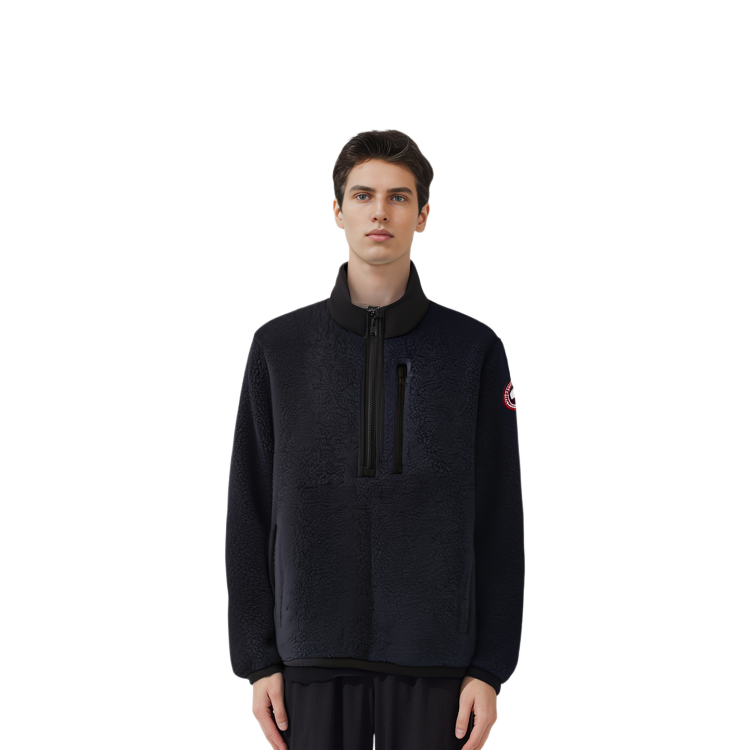 Canada Goose SS23 Solid Pullover Zip Jacket Navy Blue 7053M1-461 圖 6