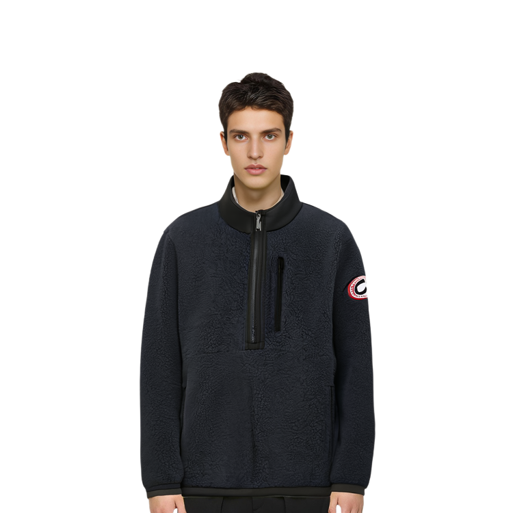 Canada Goose SS23 Solid Pullover Zip Jacket Navy Blue 7053M1-461 圖 7