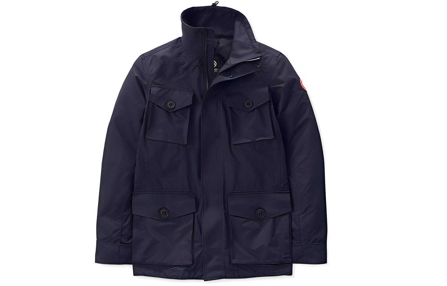 Canada Goose Stanhope Multi-Pocket Windbreaker Jacket Navy Blue () 2411M-60