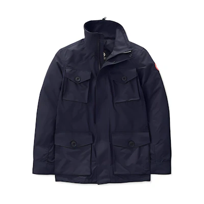 Canada Goose Stanhope Multi-Pocket Windbreaker Jacket Navy Blue () 2411M-60