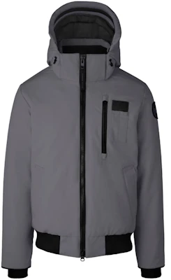 Canada Goose Titanium Pilot Bomber Jacket Full-Zip Hooded Casual Coat 2055MB-456 Buy Canada Goose Titanium Pilot Bomber Jacket Full-Zip Hooded Casual Coat 2055MB-456