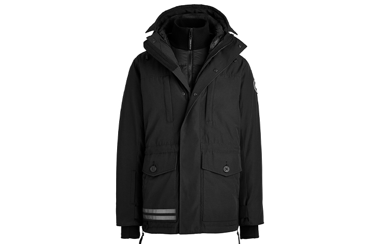 Canada Goose Toronto Series FW22 Black 3-in-1 Down Jacket with Detachable Design 1049M-381