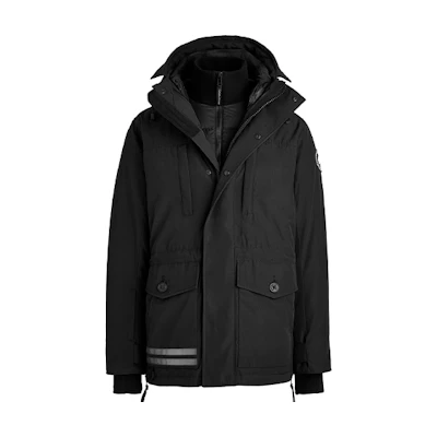 Canada Goose Toronto Series FW22 Black 3-in-1 Down Jacket with Detachable Design 1049M-381