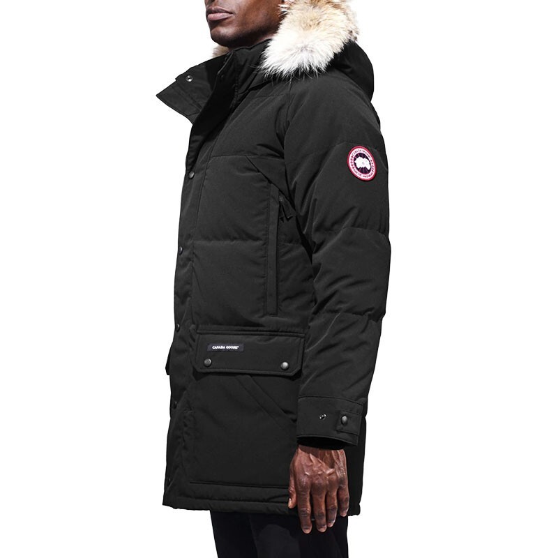 Details for Canada Goose Unisex Emory Parka Negra Chaqueta de Invierno Plumas 2580M-61