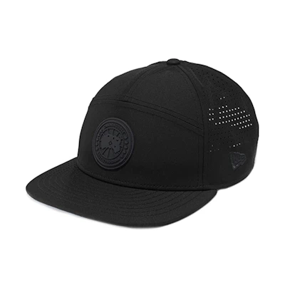 Canada Goose Unisex Logo Trucker Baseball Cap Black/Navy 5248M