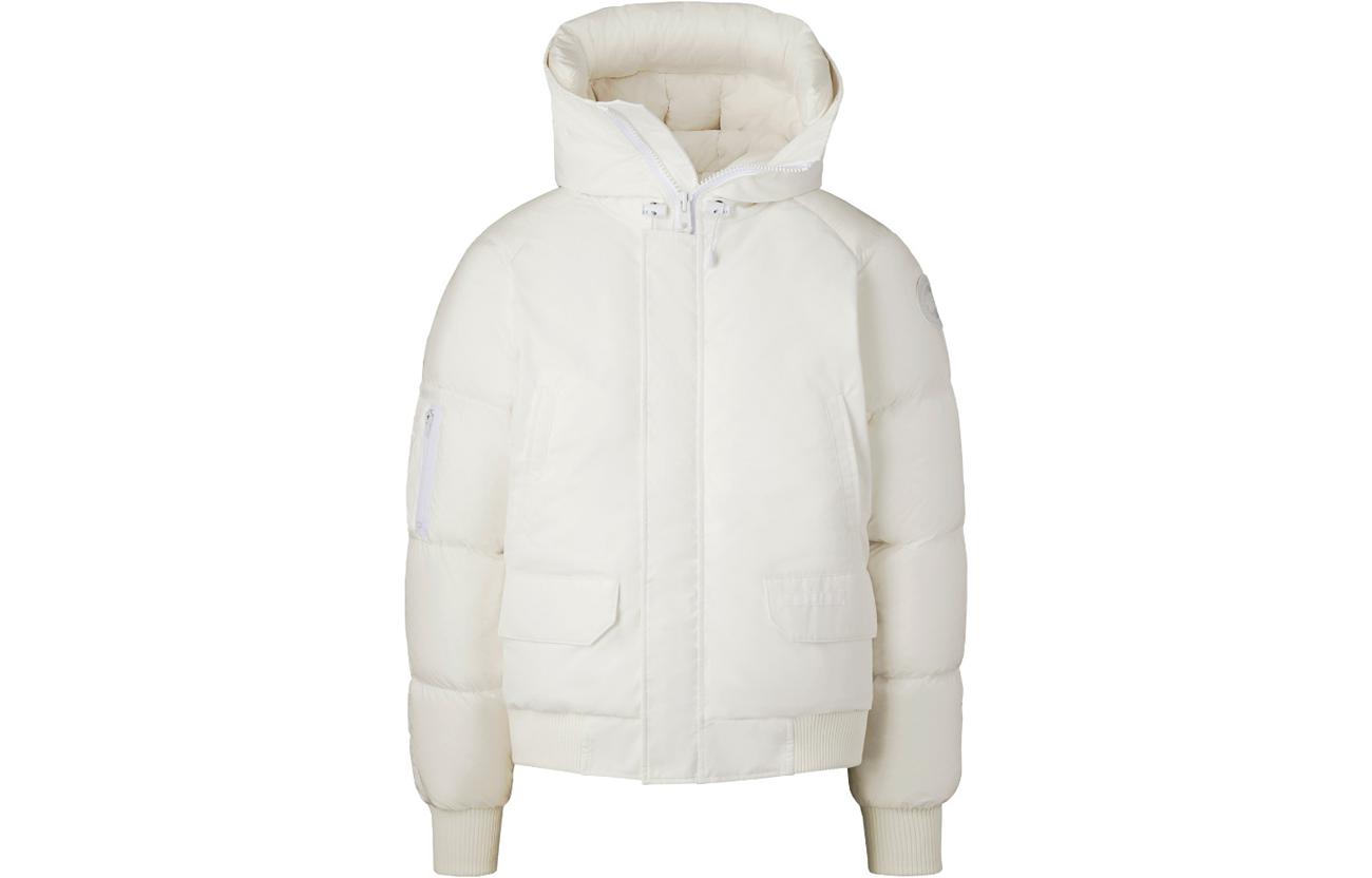 Order Canada Goose 男女款飛行員連帽羽絨外套 北極星白色款式. 2056MW-433