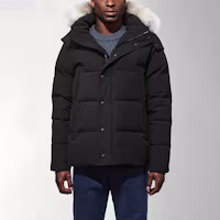 Shop Canada Goose Unisex Wyndham Red Label Ski Parka - Black 3808M-61