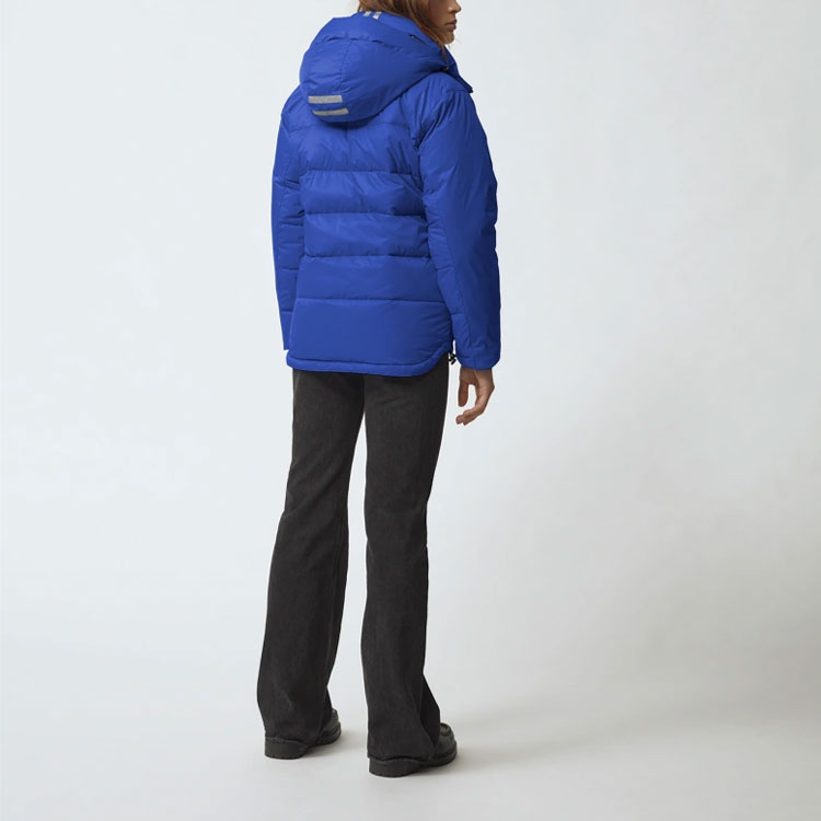 Canada Goose Winter Unisex Down Jacket Stone Blue Hooded Simple Design 2071M-185 圖 5