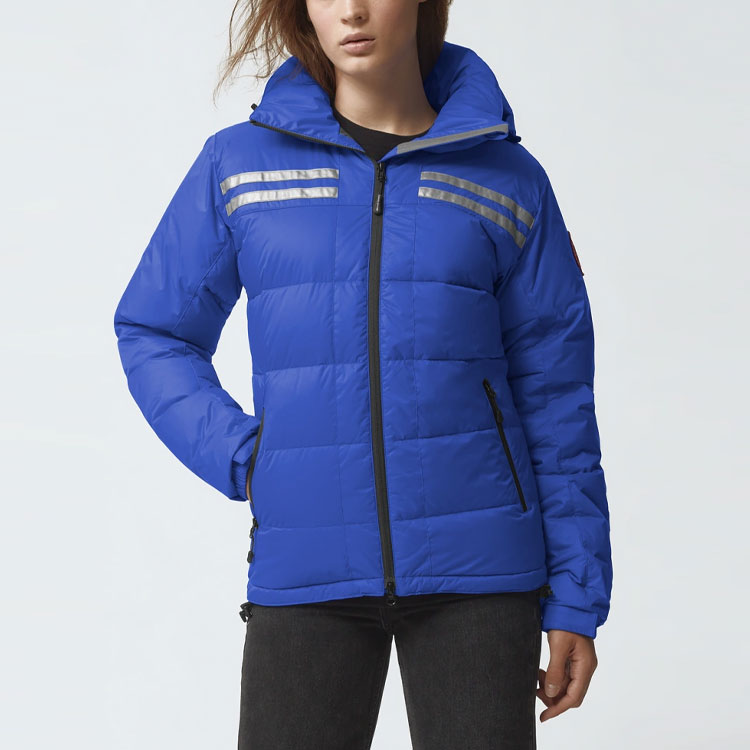 Canada Goose Winter Unisex Down Jacket Stone Blue Hooded Simple Design 2071M-185 圖 6