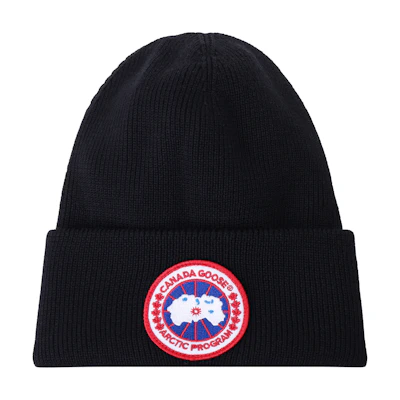 Canada Goose Wool Blend Knit Beanie - Comfortable & Stylish 6936M61