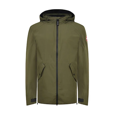 Canada Goose Woolford Classic Green Hoodie Jacket for Men 5604MZ-761