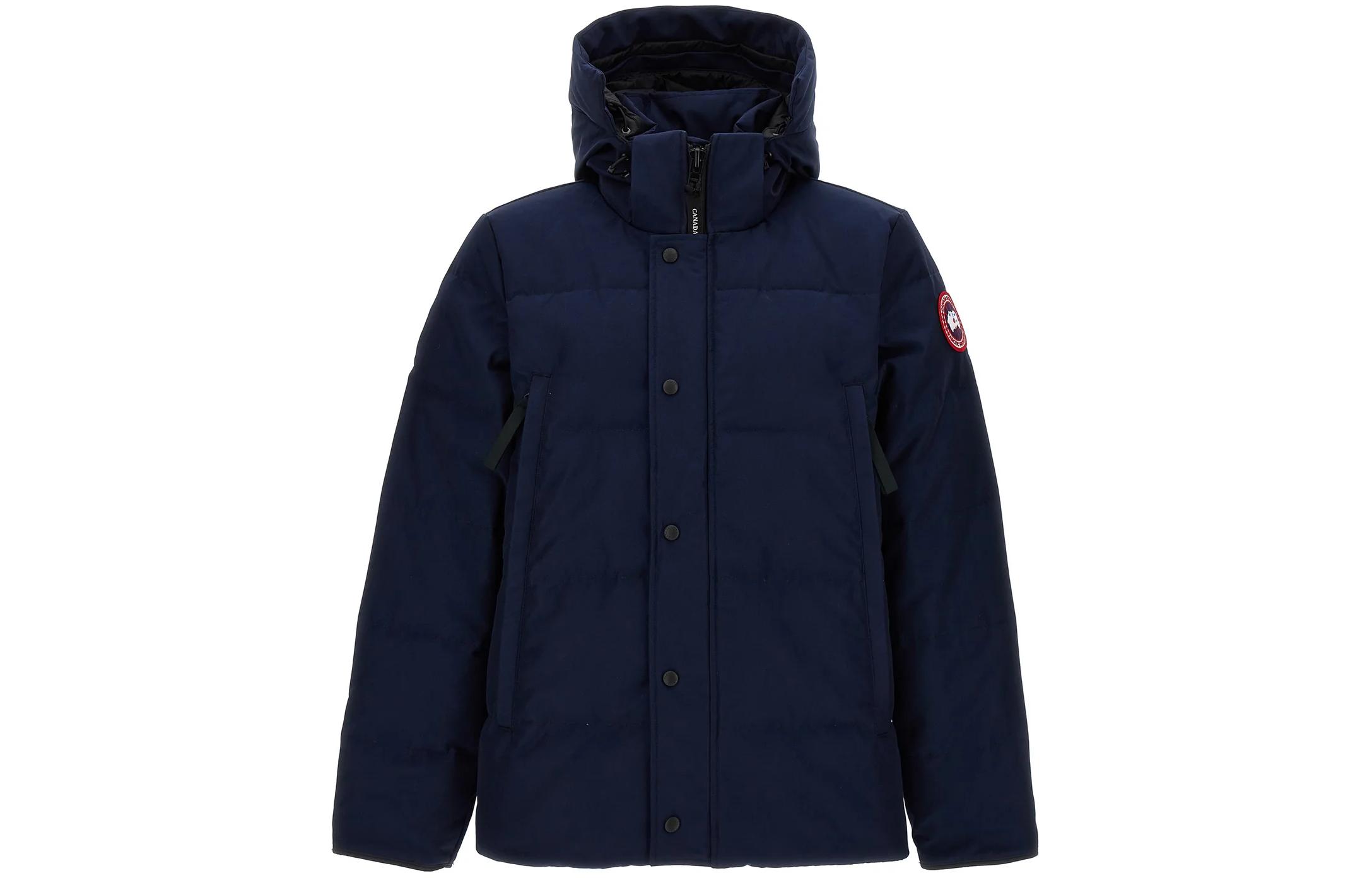 Canada Goose Wyndham  Navy Blue Windproof Waterproof Hooded Parka Jacket. 2048M47-63