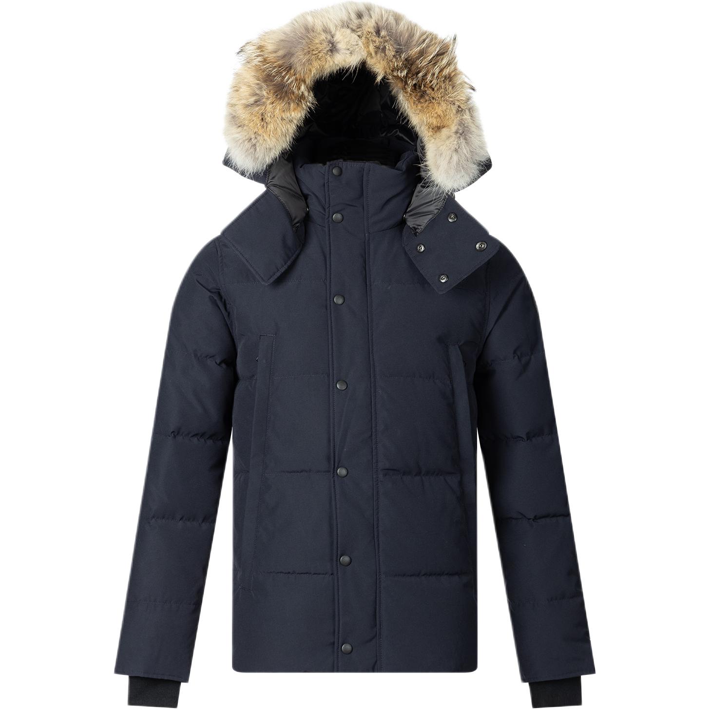 Canada Goose Wyndham Black Label Navy Down Parka Unisex 3808MB-67