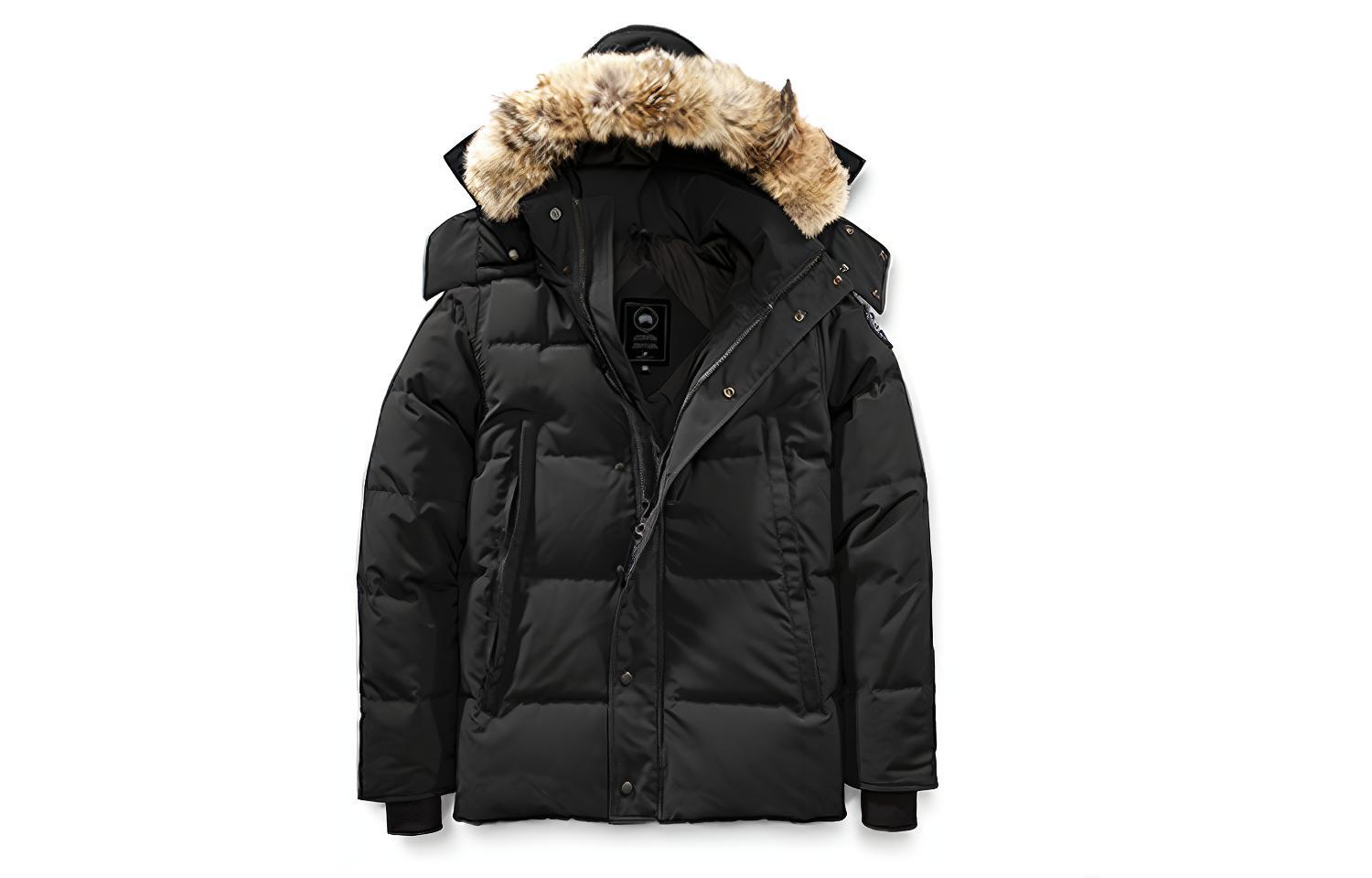Canada Goose Wyndham Black Label Short Parka with Removable Hood Unisex 3808MB-61