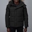 Lookbook Canada Goose Wyndham 黑標可拆帽短版羽絨外套 男女款 3808MB-61