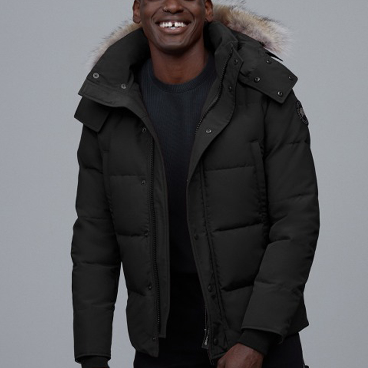 Purchase Canada Goose Wyndham 黑標可拆帽短版羽絨外套 男女款 3808MB-61