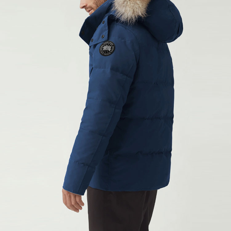 Canada Goose Wyndham Black Label Slim Fit Parka Navy Blue Winter Jacket. 3808MB-258 圖 6