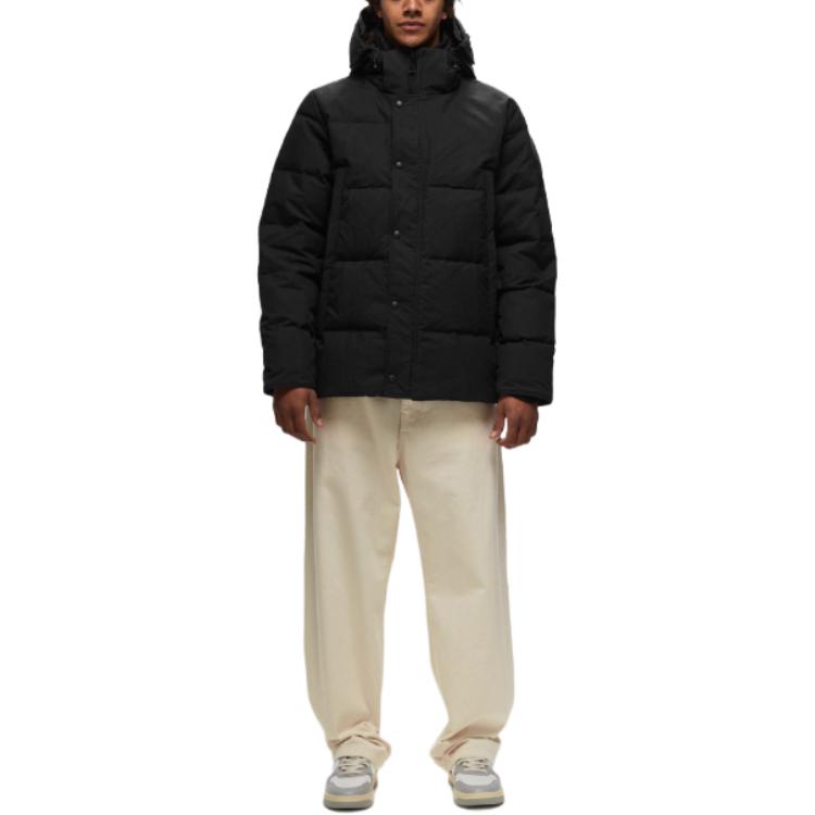 Lookbook Canada Goose Wyndham 黑標防水羽絨外套 黑色 男女適用 2048MB2-61