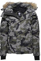 Canada Goose Wyndham Camo Windproof Waterproof Down Parka Unisex 3808MP-831 Canada Goose Wyndham Camo Windproof Waterproof Down Parka Unisex 3808MP-831