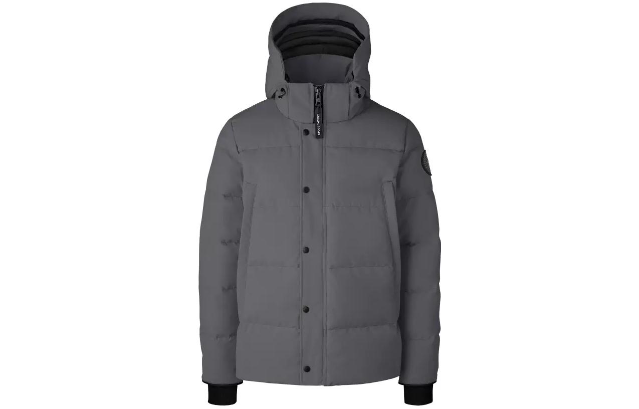 Canada Goose Wyndham Coastal Grey  Black Label Parka Down Jacket. 2048MB-811