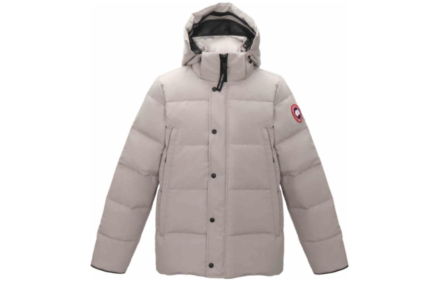 Order Canada Goose Wyndham FW22 Chaqueta Gris Con Capucha Impermeable Unisex. 2048M-432