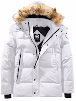 Order Canada Goose Wyndham Parka, Red Label, Windproof, Waterproof, Unisex, White. 3808M-433