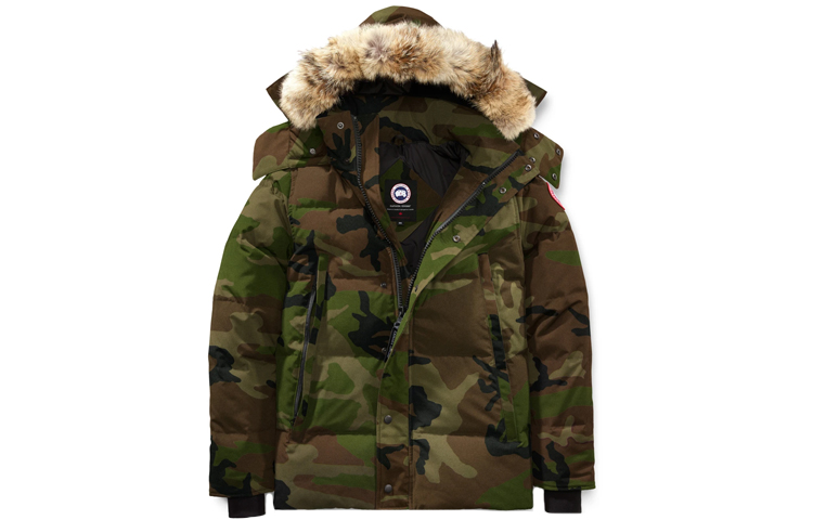 Canada Goose Wyndham Red Label Camo Down Parka Jacket Unisex 3808M-316