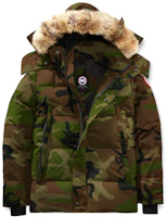 Canada Goose Wyndham Red Label Camo Down Parka Jacket Unisex 3808M-316 Canada Goose Wyndham Red Label Camo Down Parka Jacket Unisex 3808M-316