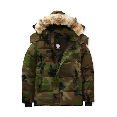 Canada Goose Wyndham Red Label Camo Down Parka Jacket Unisex 3808M-316