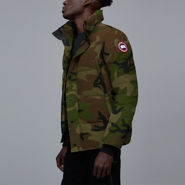 Details for 캐나다구스 윈드햄 레드 라벨 카모 다운 파카 재킷 유니섹스 3808M-316