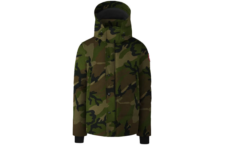 Canada Goose Wyndham Red Label Camo Green Waterproof Down Parka Jacket Unisex. 3808MP-316
