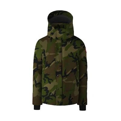 Canada Goose Wyndham Red Label Camo Green Waterproof Down Parka Jacket Unisex. 3808MP-316