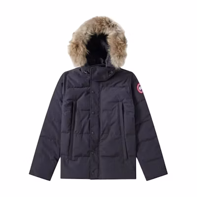 Canada Goose Wyndham Red Label Jacket Deep Blue Unisex Winter Parka 3808M-67
