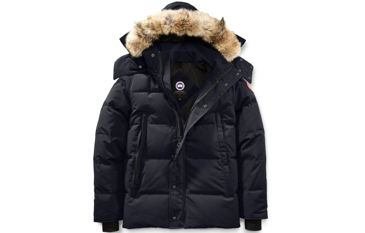Canada Goose Wyndham Red Label Jacket Deep Blue Unisex Winter Parka 3808M-67 圖 2