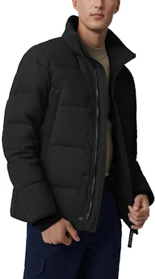 加拿大鵝Wyndham紅標防水羽絨外套黑色男女款 2048M-61 Sizing 加拿大鵝Wyndham紅標防水羽絨外套黑色男女款 2048M-61