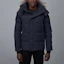 Shop Canada Goose Wyndham Parka, Unisex, Tahan Air/Angin, Ocean Blue. 3808M-63